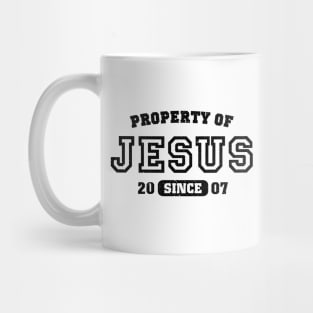 Property of Jesus since 2007 Mug